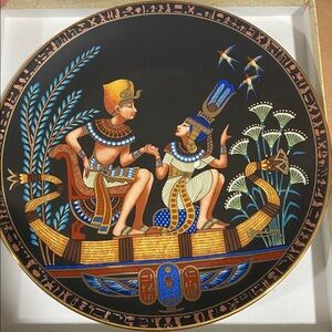Egyptian plate